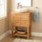 Narrow Bathroom Vanity with Sink