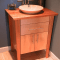 Pedestal Sink Vanity Cabinet