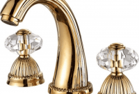 Bathroom Faucets with Crystal Handles
