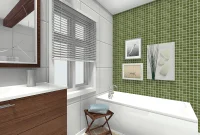 Bathroom Tile Accent Ideas