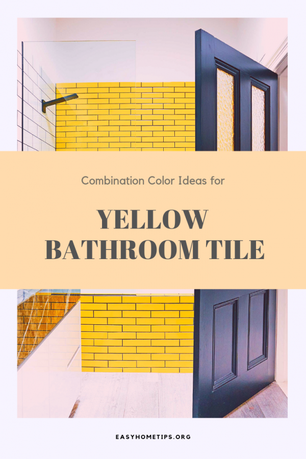 Yellow Bathroom Tile Ideas