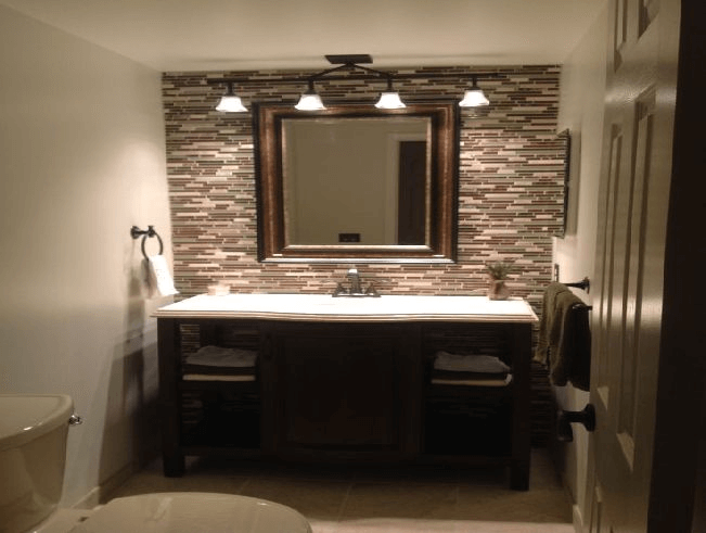 Sconces Bathroom Lighting Ideas Over Mirror