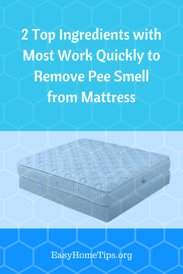 How to Remove Pee Smell from Mattress