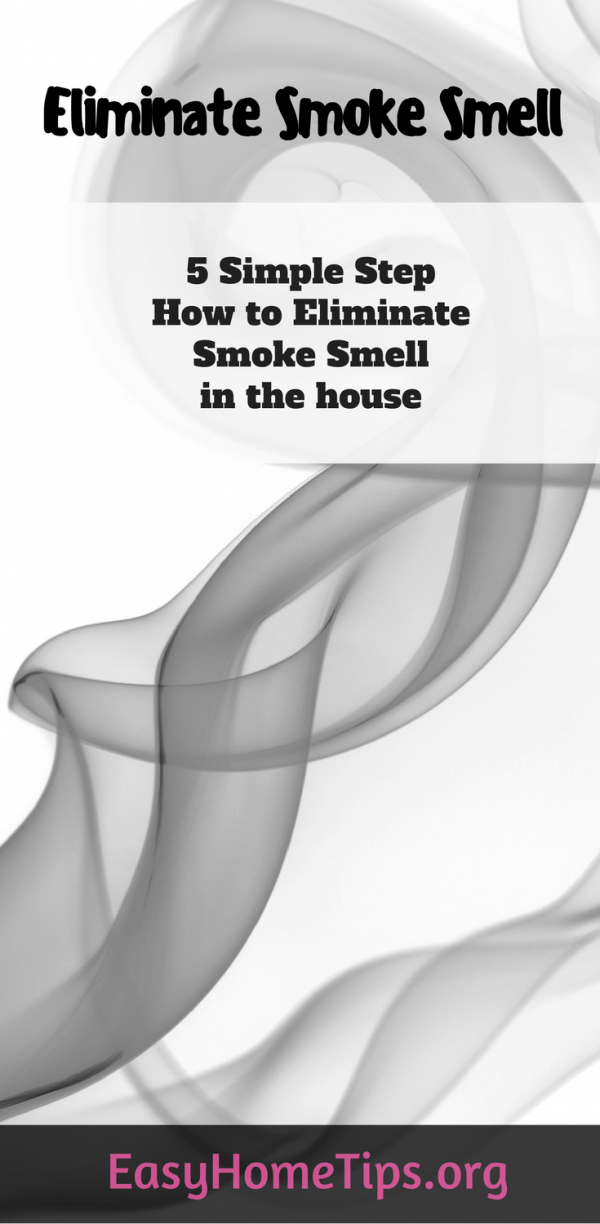 How to Eliminate Smoke Smell in the House