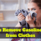 How to Remove Gasoline Smell from Clothes