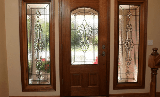 Stained Glass for front window and door decor ideas