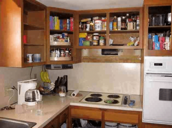 Unfinished kitchen cabinets without doors | EasyHomeTips.org