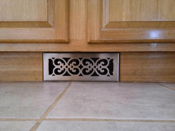 Bronze Toe Kick Register