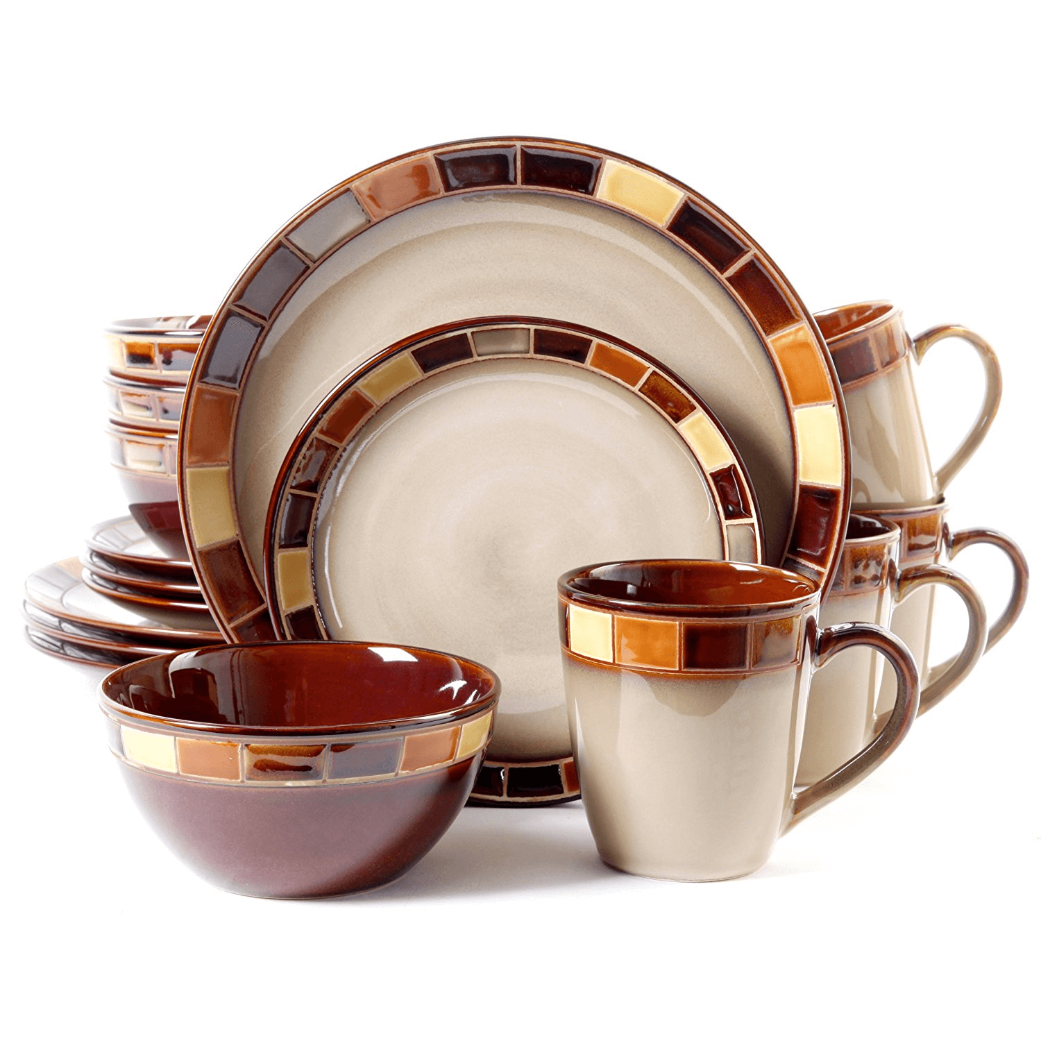Clean everyday dinnerware set quickly