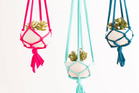 Hanging flower pot DIY Hanging flower pot DIY