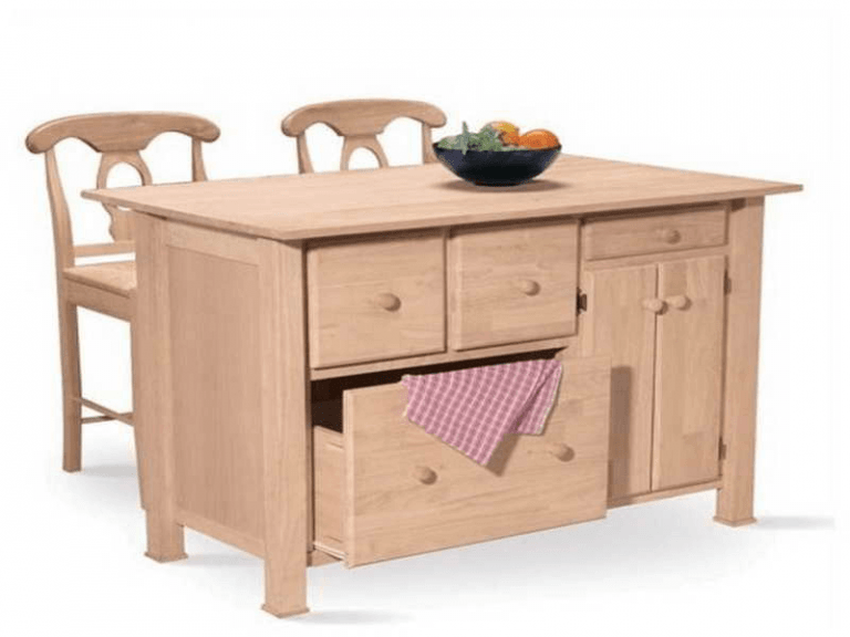 Why Choosing Unfinished Kitchen Island with Optional Finishing Kit