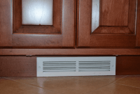 White Toe Kick Vent Cover White Toe Kick Vent Cover