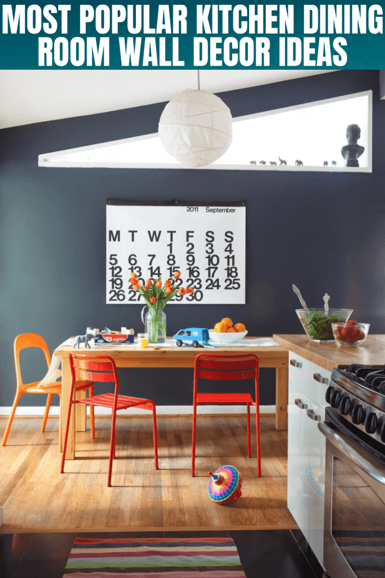 Most Popular Kitchen Dining Room Wall Decor Ideas