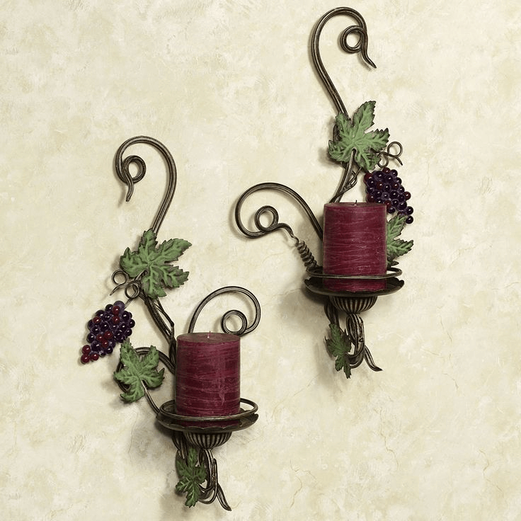 Vina Bella Wall Sconce Set of Two