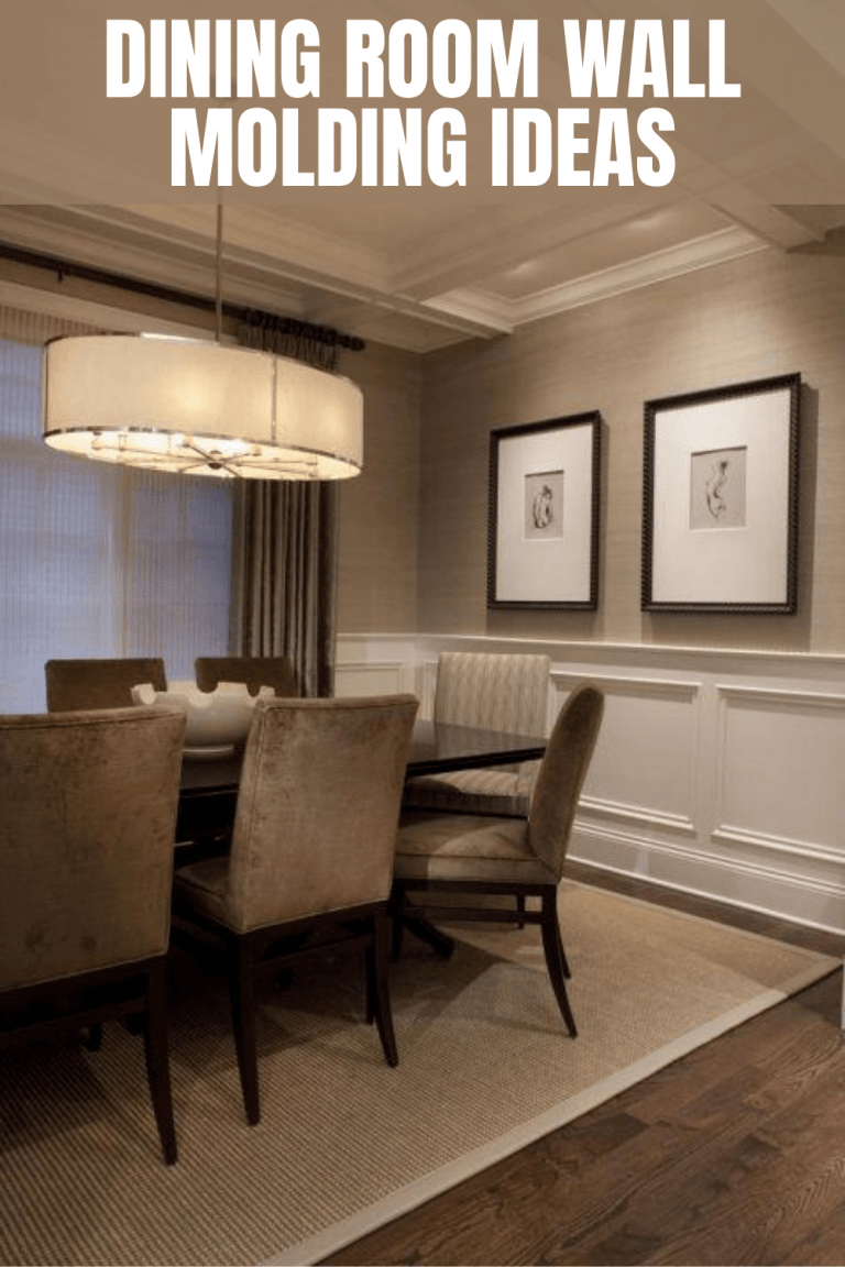 Interesting Dining Room Wall Molding Ideas