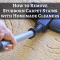 How to Remove Stubborn Carpet Stains with Homemade Cleaners