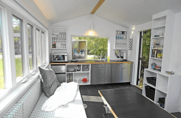 Interior design ideas tiny house 20 m2