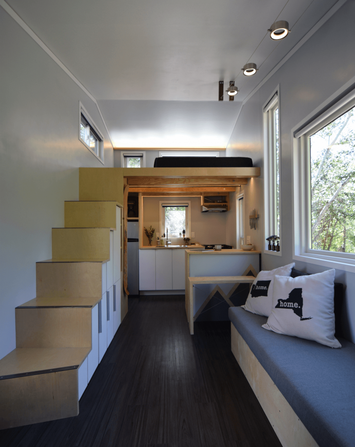 Modern interior tiny house designs