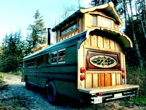 Tiny house bus design ideas