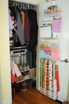 Tiny house closet storage ideas