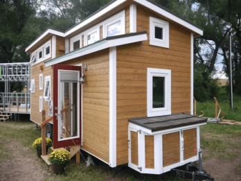 Trailer Tiny house outdoor storage