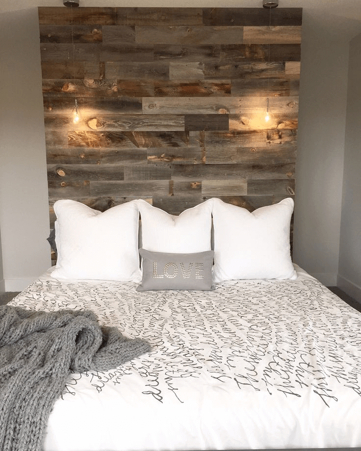 Wooden Headboard Recycled Decor Ideas