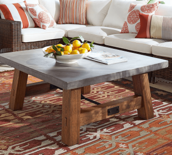 Marble coffee table crate and barrel