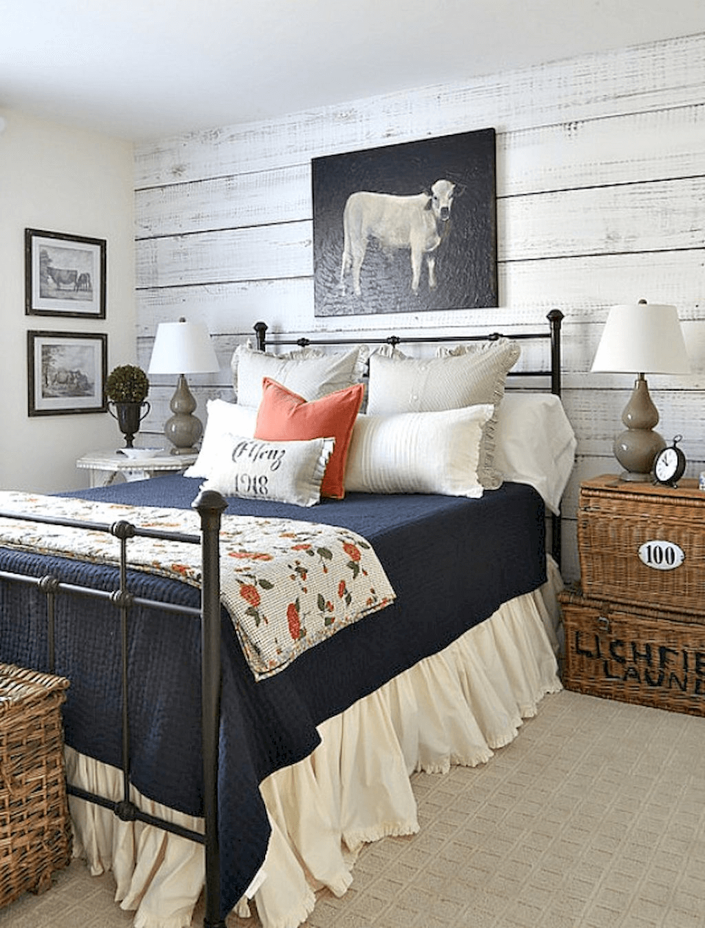 Farmhouse Bedroom Accents