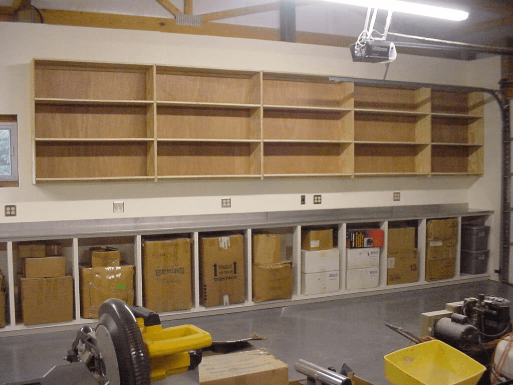 Simple garage rack for creative design DIY