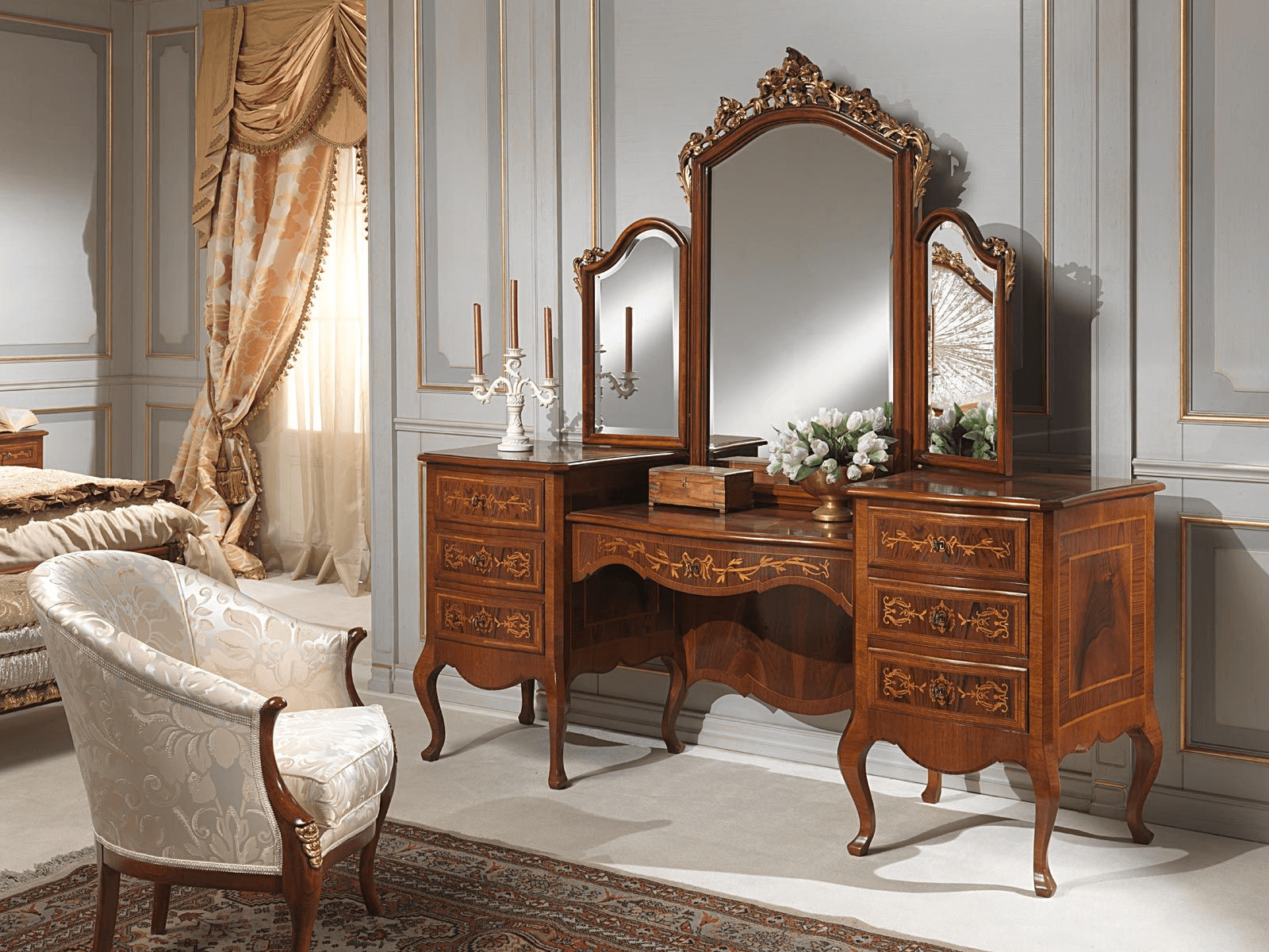 Dressing Table Furniture set for large bedroom