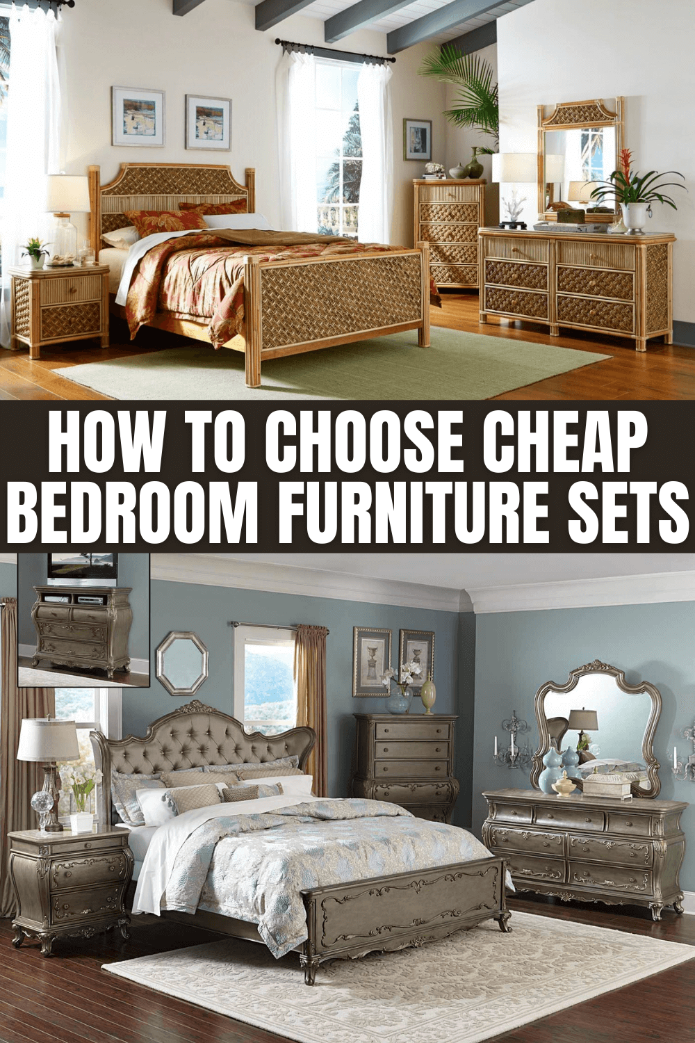 HOW TO CHOOSE CHEAP BEDROOM FURNITURE SETS