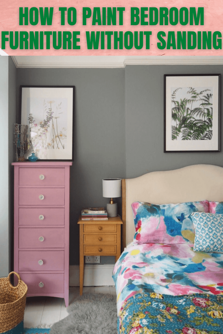 How to Paint Bedroom Furniture without Sanding