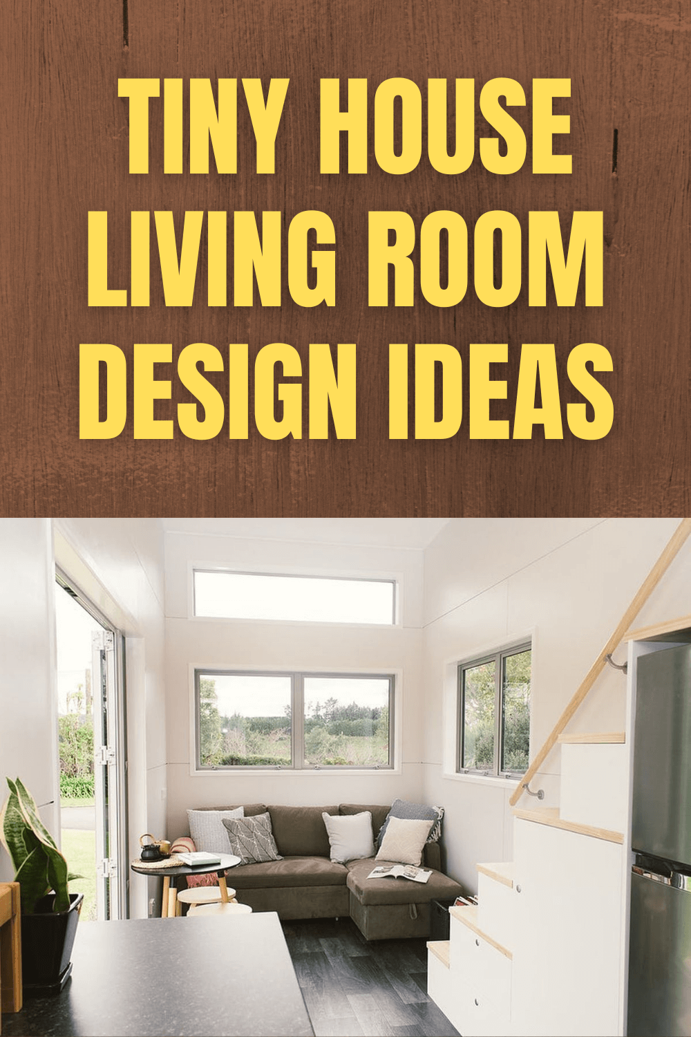 TINY HOUSE LIVING ROOM DESIGN IDEAS