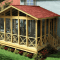 Amazing Shed Roof Screened Porch Design