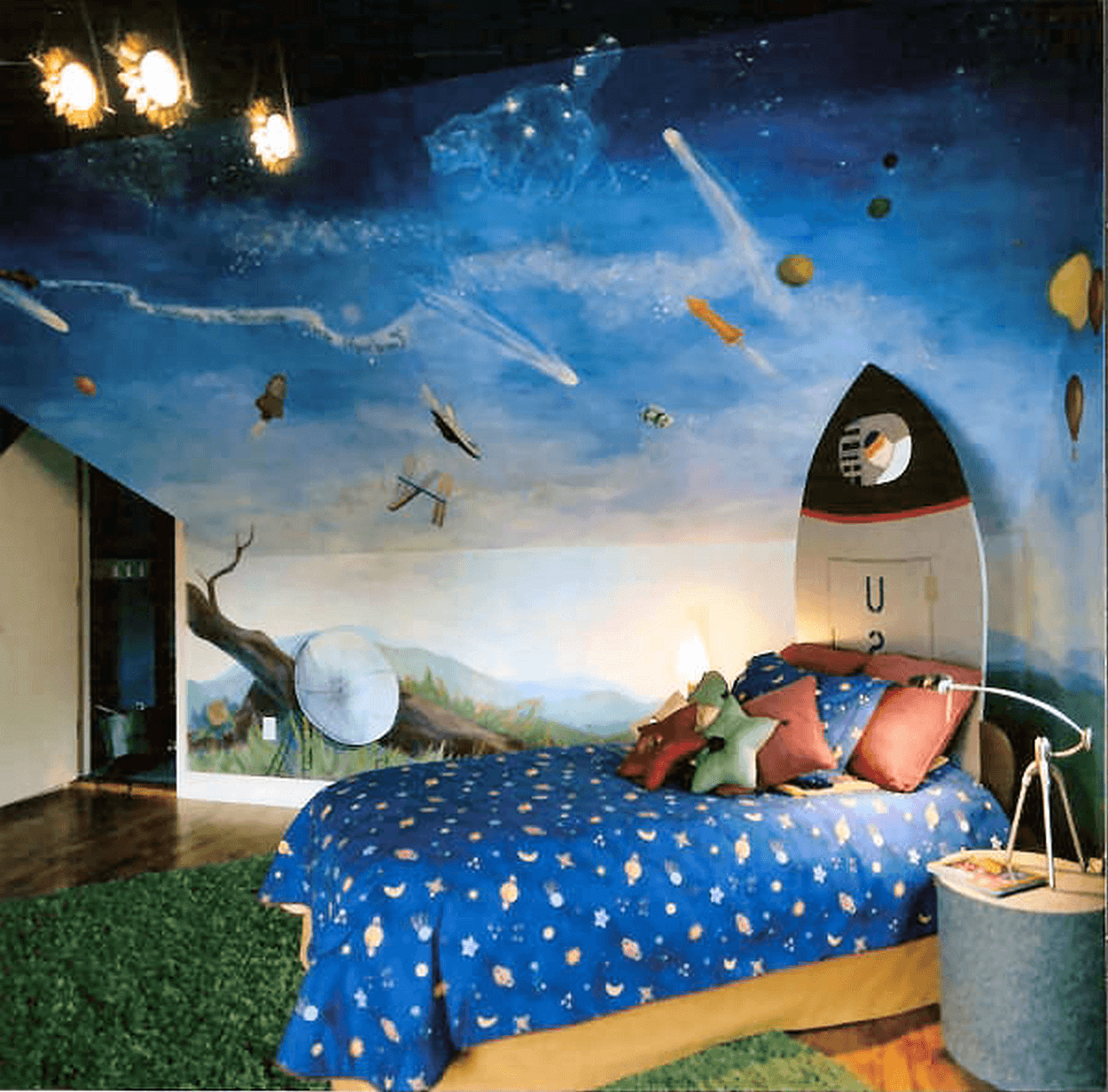 Boy room space ideas for small spaces