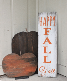 Creative diy fall wooden signs welcome autumn