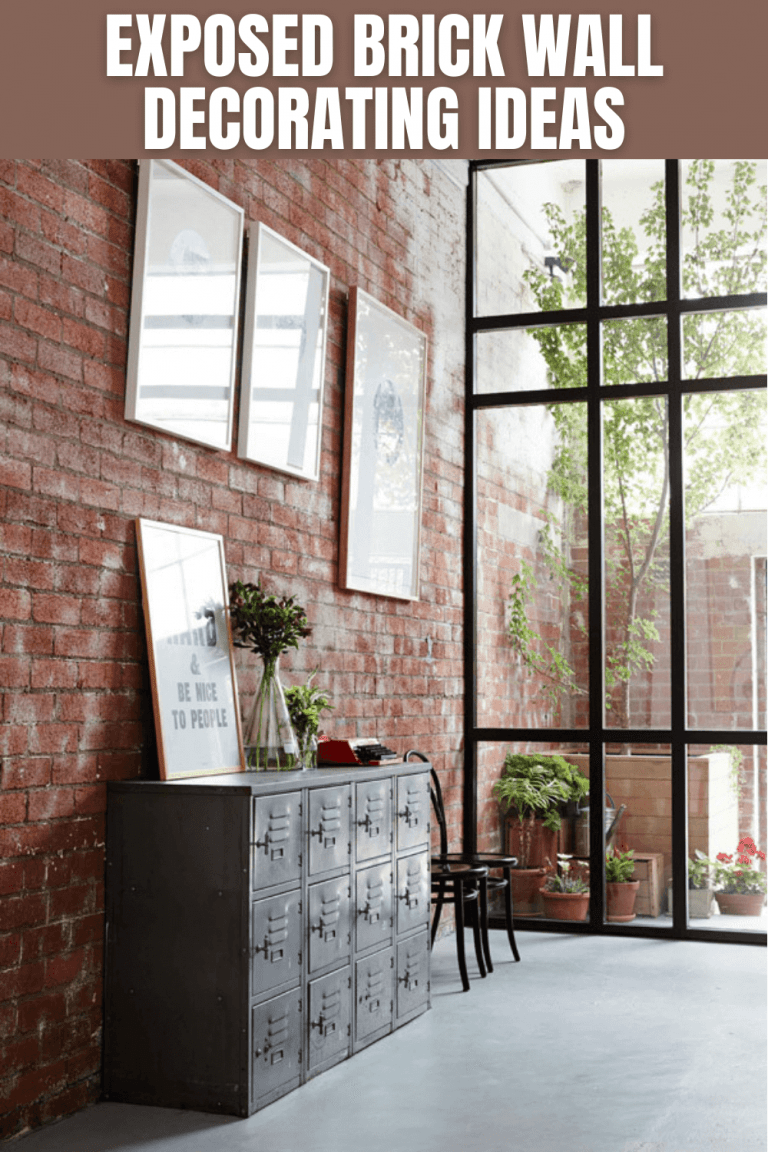 Exposed Brick Wall Decorating Ideas You Should Try - EasyHomeTips.org - Contemporary Wall Decor Ideas With Exposed Brick And Metal