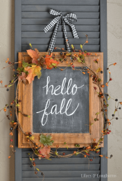 Easy diy hello fall sign