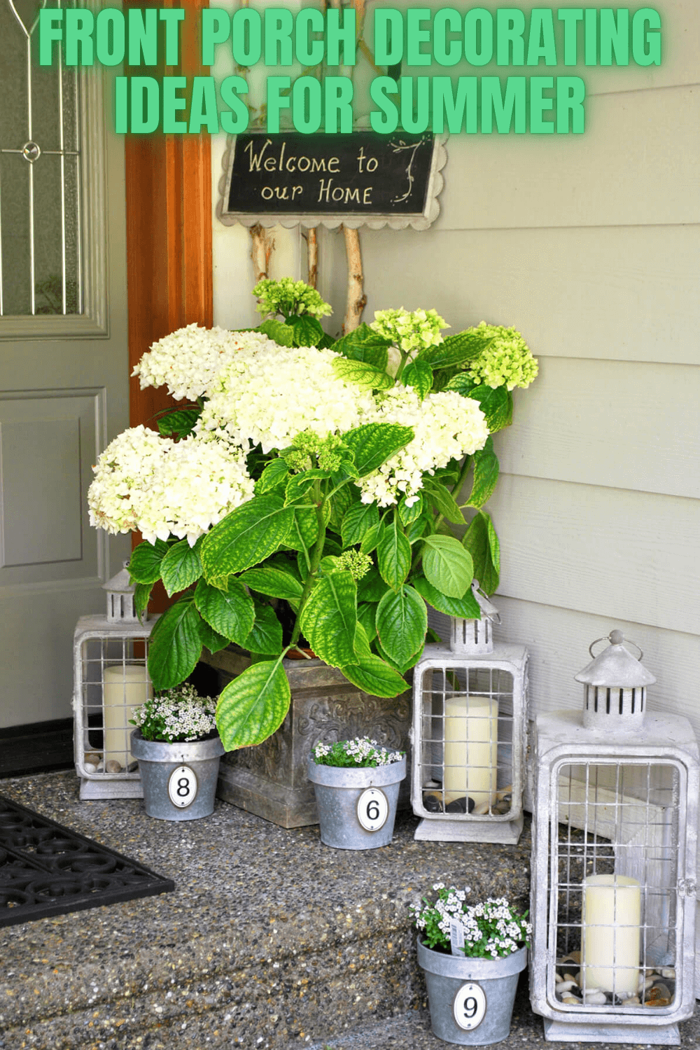FRONT PORCH DECORATING IDEAS FOR SUMMER