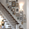 Fabulous Simple Stairway Wall Decorating Ideas