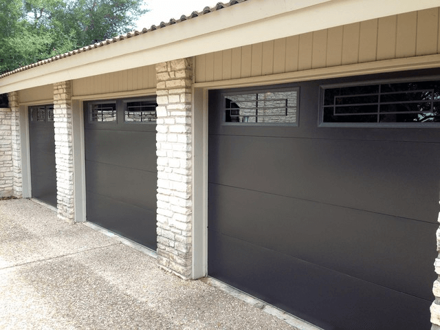 Cowart Door – Modern Wood Garage Door with Clopay Model