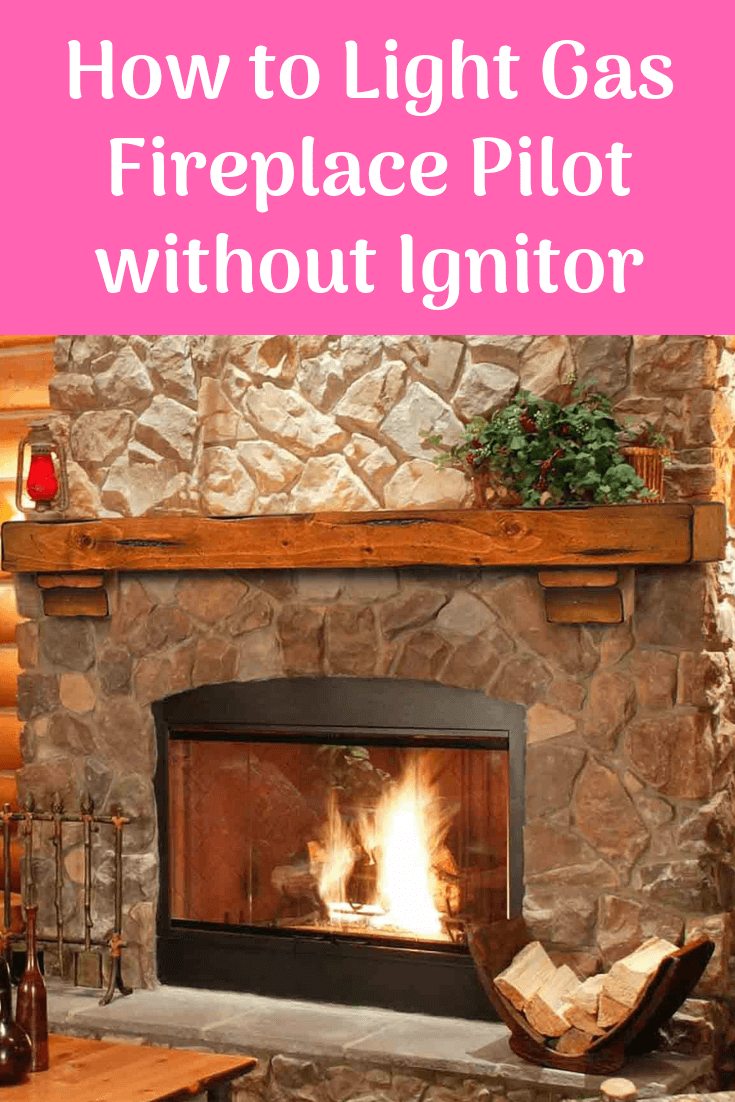 How to Light Gas Fireplace Pilot without Ignitor