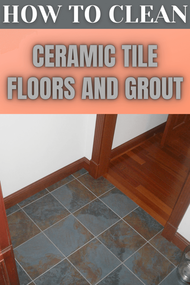 How to Clean Ceramic Tile Floors and Grout?