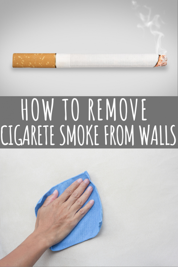 How to Clean Smoky Walls or from Cigarette Smoke Only With Few Minutes