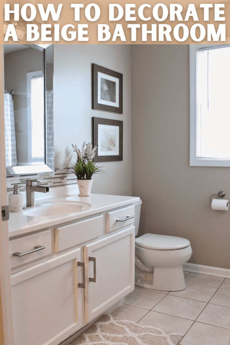 How to Decorate A Beige Bathroom