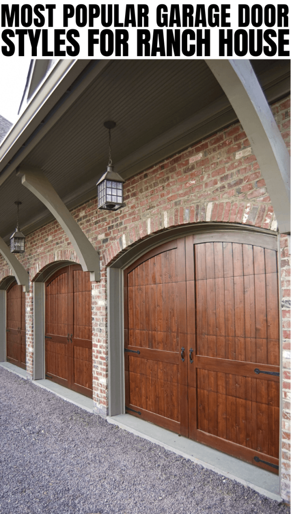 Garage Door Styles for Ranch House