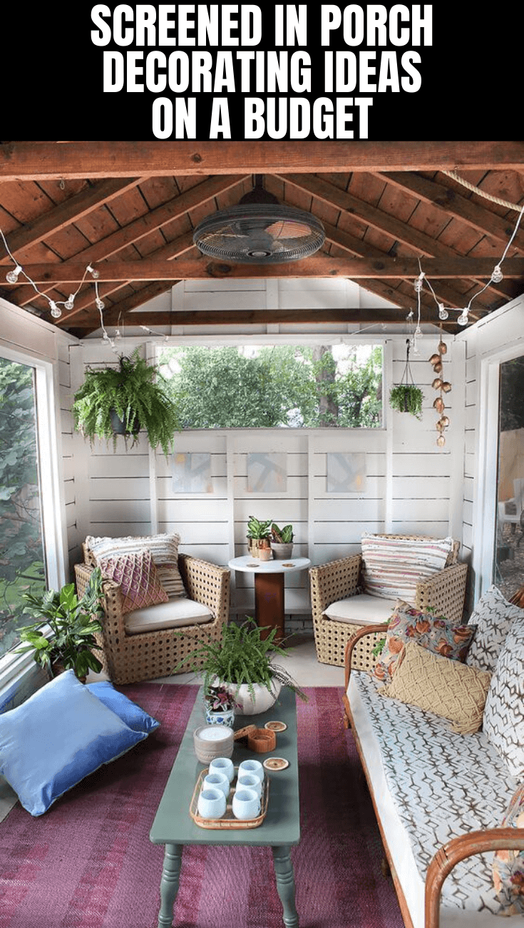AWESOME SCREENED IN PORCH DECORATING IDEAS ON A BUDGET