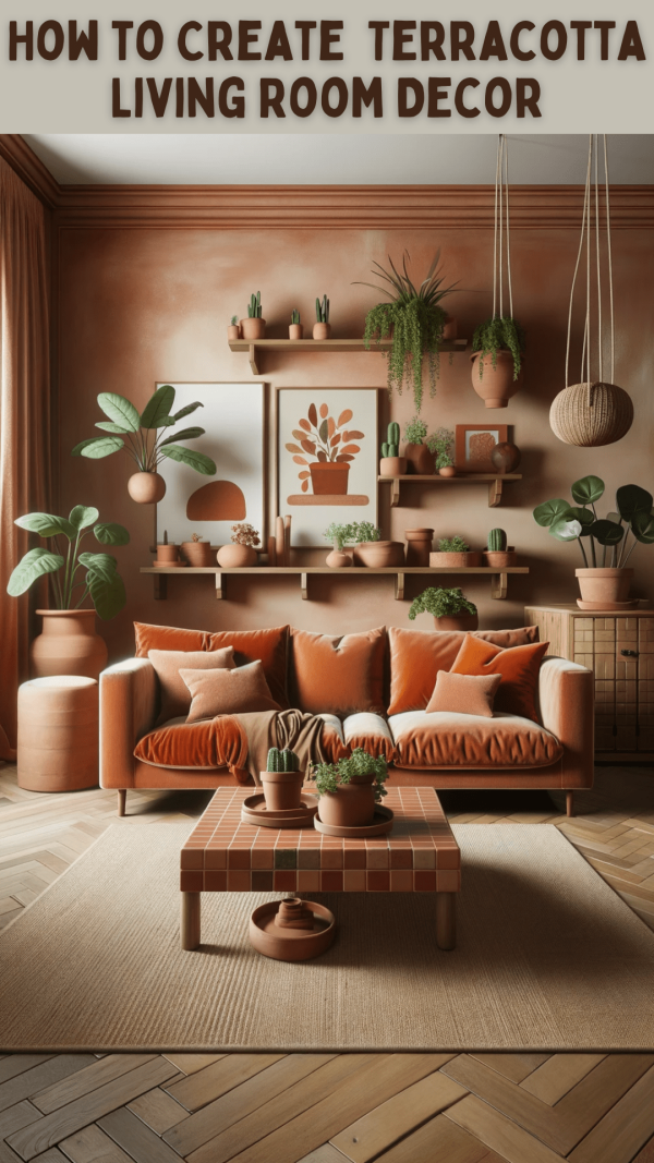 Elevate Your Space: Dive Deep into Terracotta Living Room Decor ...