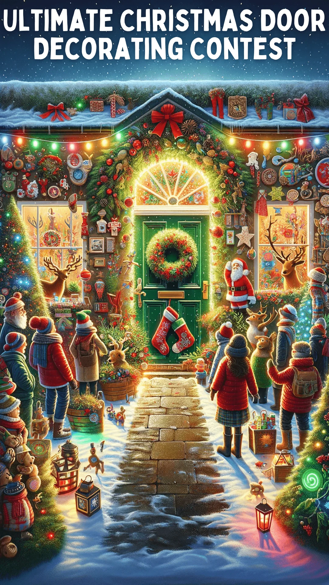 Ultimate Christmas Door Decorating Contest