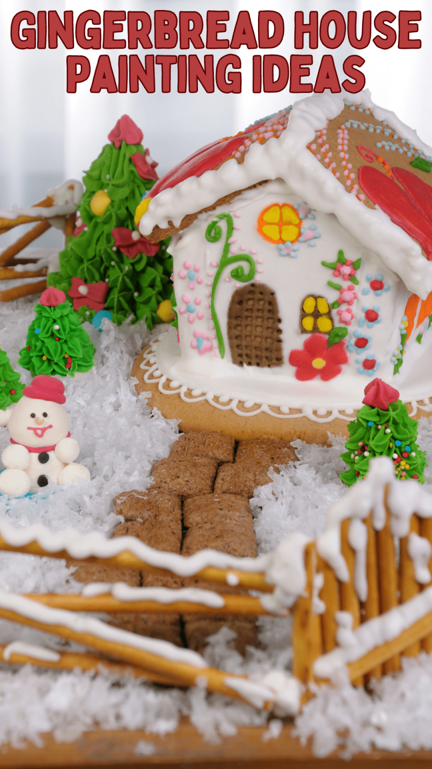 Unleash Your Creativity: Gingerbread House Painting Ideas That Will ...